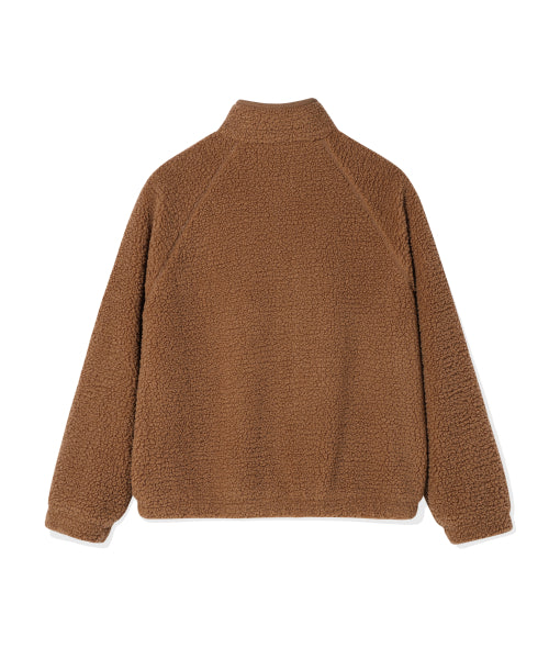Women's Searing Zip-Up Blouson Brown