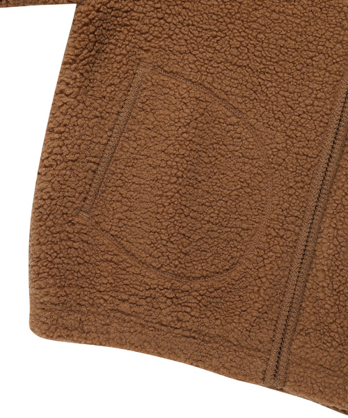Women's Searing Zip-Up Blouson Brown
