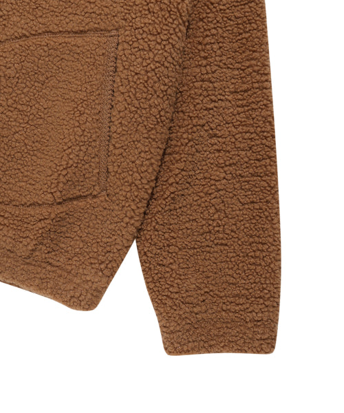 Women's Searing Zip-Up Blouson Brown