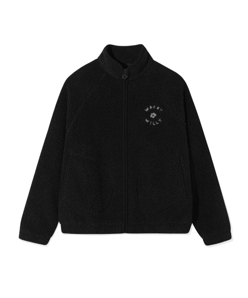 Women's Searing Zip-Up Blouson Black