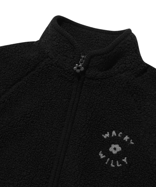 Women's Searing Zip-Up Blouson Black