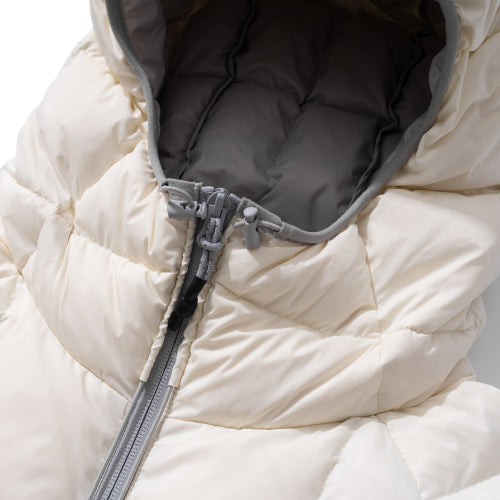 EXODNRY PRISM DOWN JACKET IVORY
