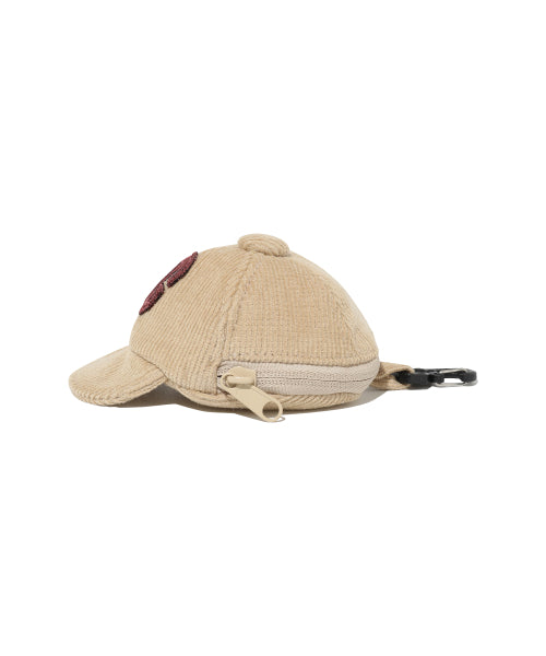 CORDUROY C LOGO CAP POUCH