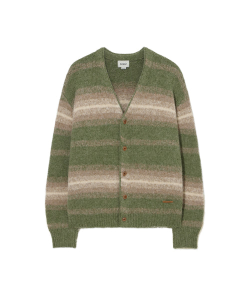 GRADIENT STRIPE CARDIGAN