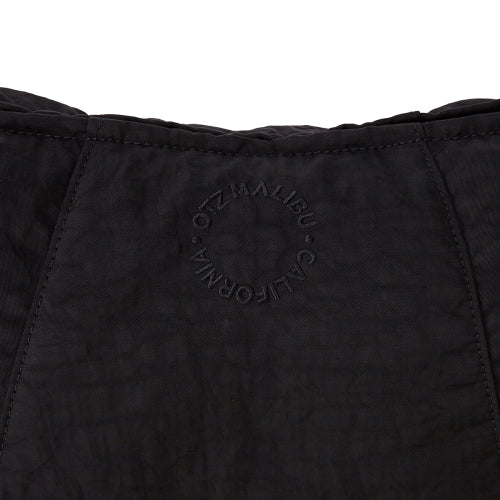 Nylon Shirring Half Moon Cross Bag FLOTFA3B10