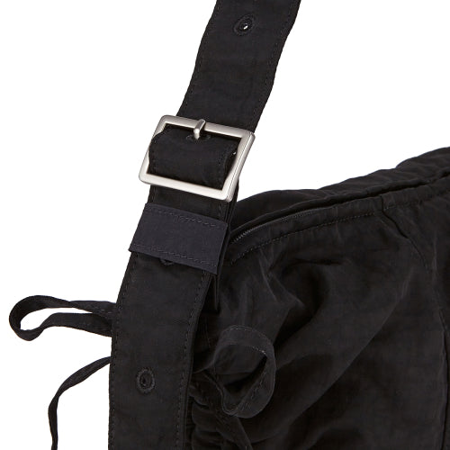 Nylon Shirring Half Moon Cross Bag FLOTFA3B10