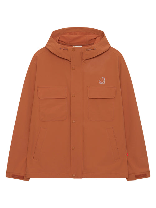 Lysa Camping Hoodie Jacket - U_Orange