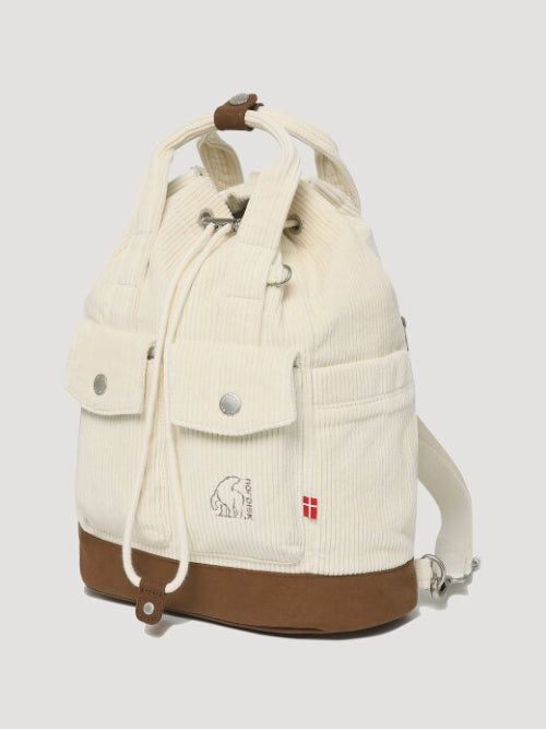 [Signature] Nihoun Drawstring Backpack_Off White