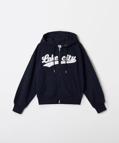 LAKE CITY Cropped Hooded Zip-Up_SPMZF49G50