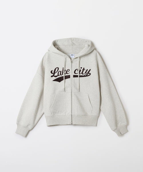 LAKE CITY Cropped Hooded Zip-Up_SPMZF49G50