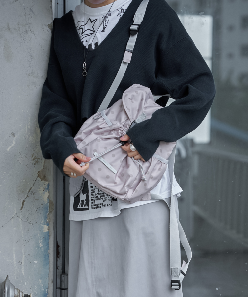 STRING BACKPACK NANO 769 Dot [2color]
