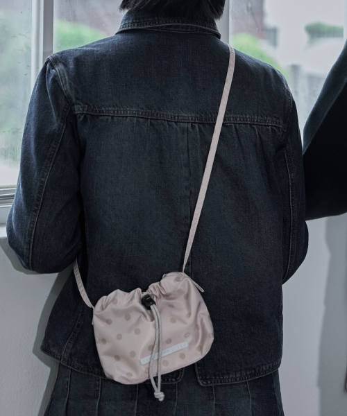 String mini cross bag 771 Dot [2 colors]