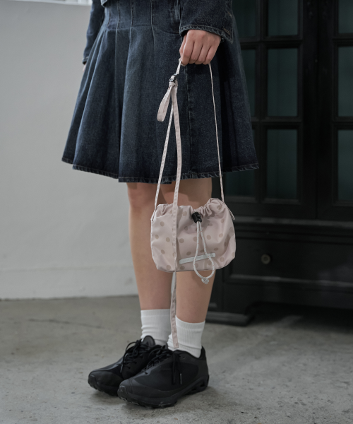 String mini cross bag 771 Dot [2 colors]