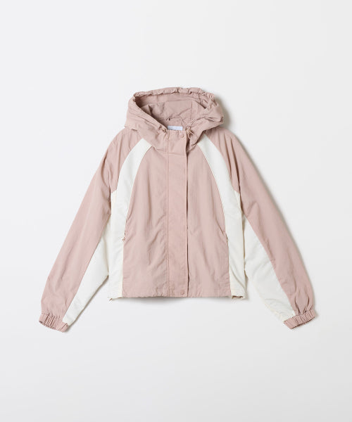 Block Coloring Hooded Windbreaker_SPJF49GY2