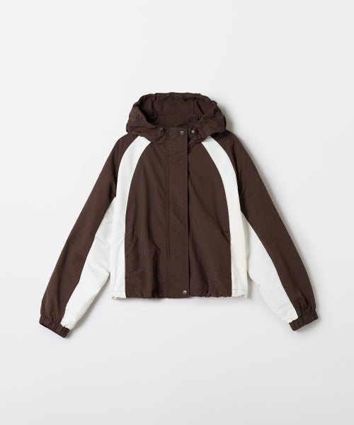 Block Coloring Hooded Windbreaker_SPJF49GY2