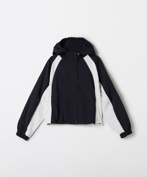 Block Coloring Hooded Windbreaker_SPJF49GY2