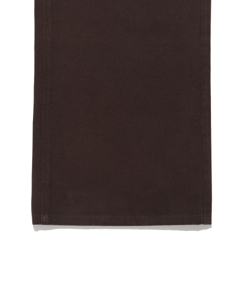 Women's Peach Cotton Pintuck Pants Brown