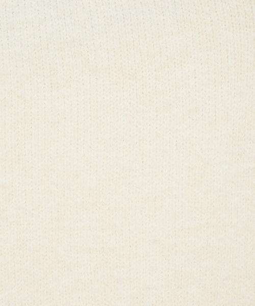 Nordic round cardigan cream