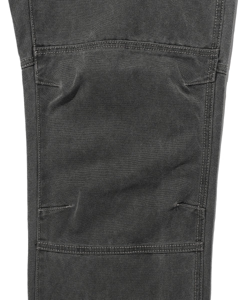 Dying Cotton Slit Pants Charcoal