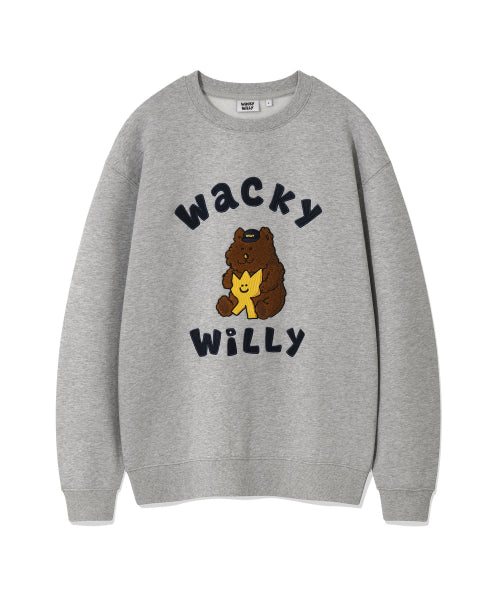 Kiki and friends graphic sweatshirt gray
