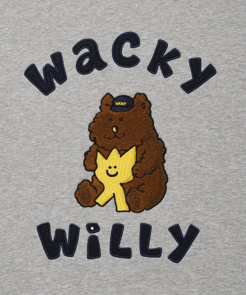 Kiki and friends graphic sweatshirt gray