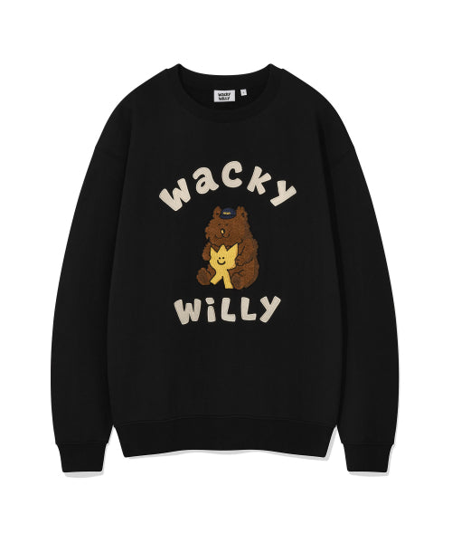 Kiki and friends graphic sweatshirt black