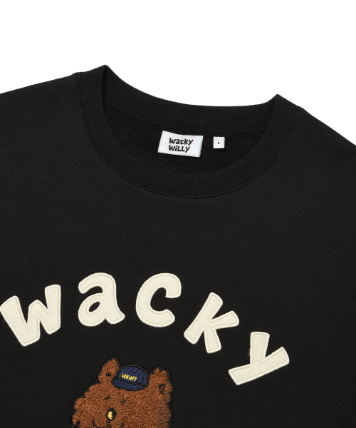 Kiki and friends graphic sweatshirt black