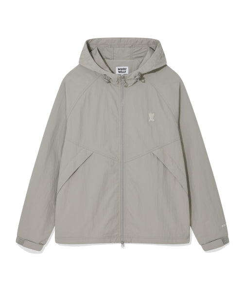 Hwaseom Hooded Windbreaker Gray