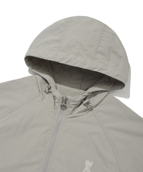 Hwaseom Hooded Windbreaker Gray