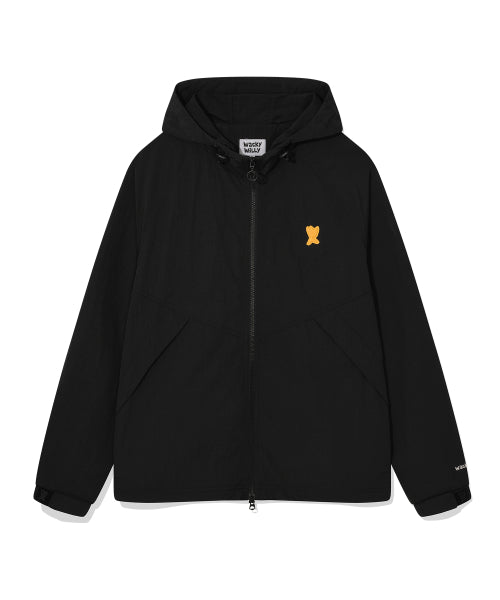 Hwaseom Hooded Windbreaker Black