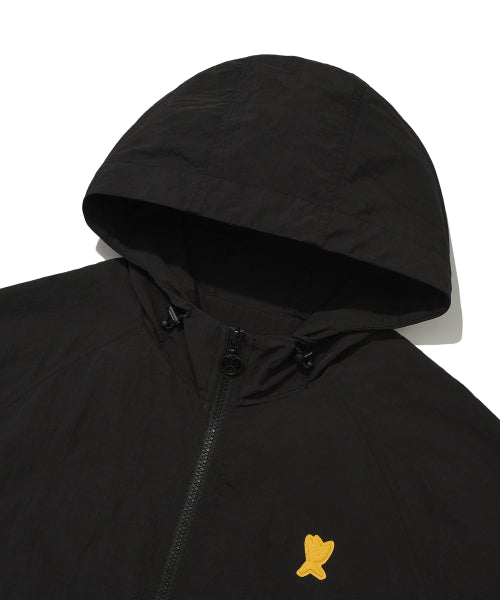 Hwaseom Hooded Windbreaker Black