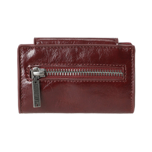 Leather Card Wallet (red)