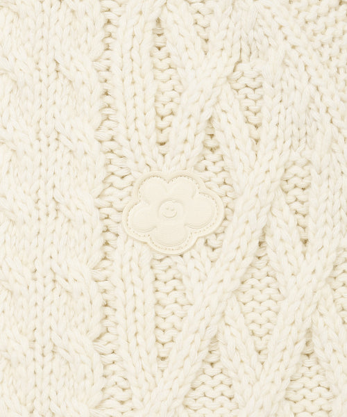 Women's Cable Cara Cardigan Cream