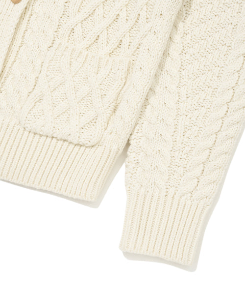 Women's Cable Cara Cardigan Cream