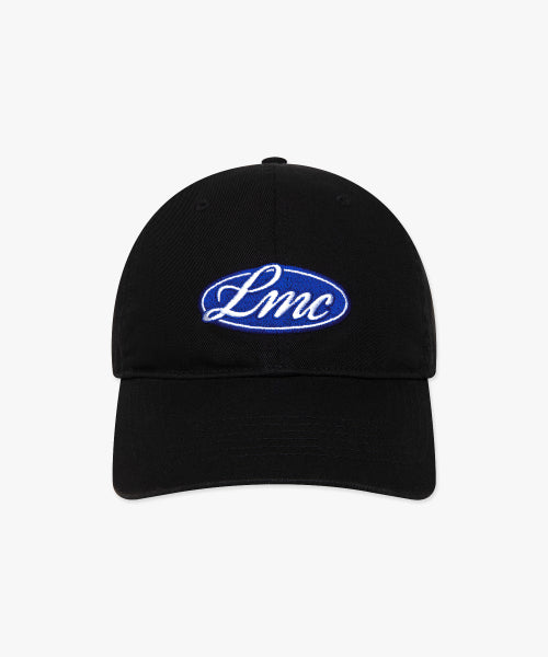 2TONE OVAL LOGO 6PANEL CAP black