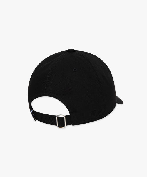 2TONE OVAL LOGO 6PANEL CAP black