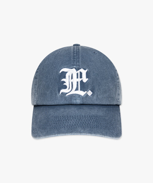 GOTHIC PIGMENT 6PANEL CAP navy