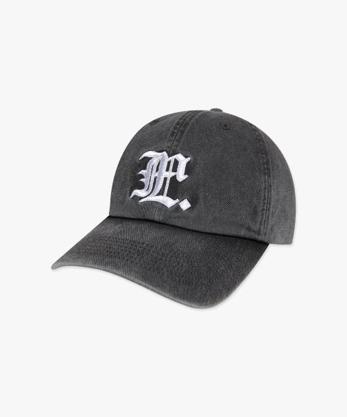 GOTHIC PIGMENT 6PANEL CAP black