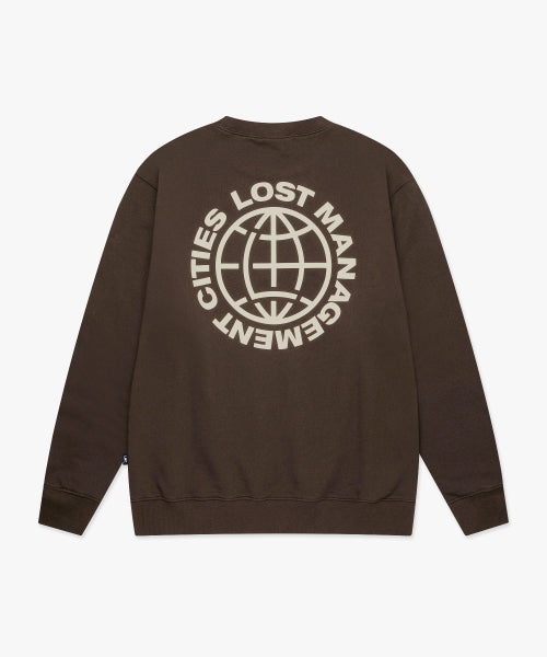 S WHEEL SWEATSHIRT brown