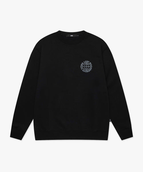 S WHEEL SWEATSHIRT black