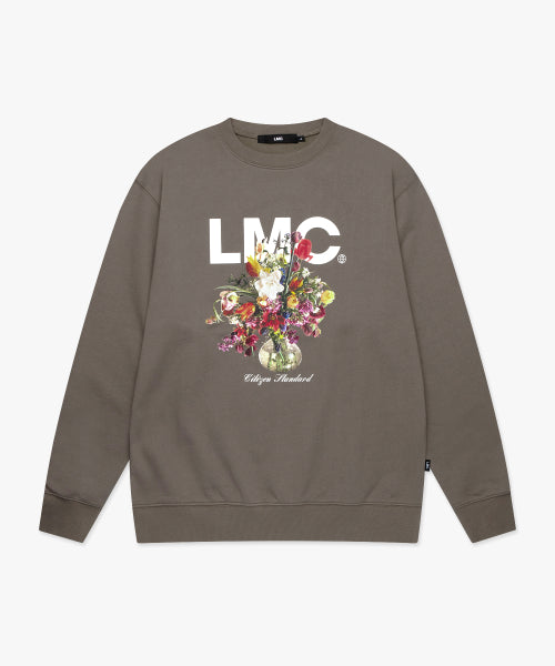 FLOWER VASE SWEATSHIRT olive