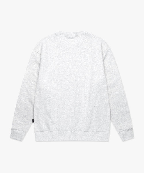 FLOWER VASE SWEATSHIRT light heather gray