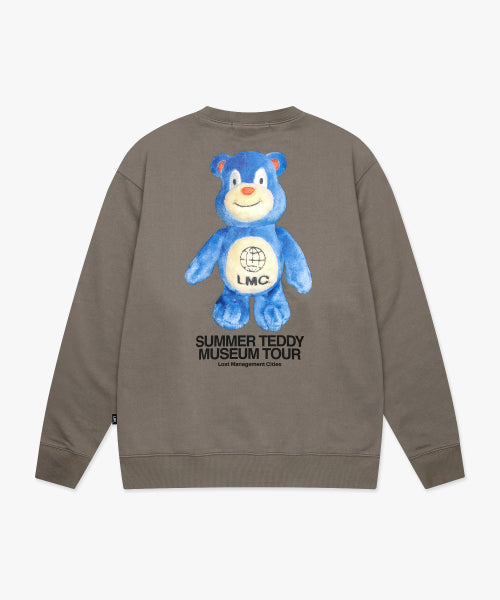 SUMMER TEDDY MUSEUM TOUR SWEATSHIRT olive