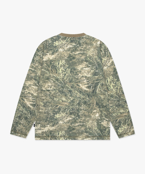 WAFFLE OG LONG SLV TEE multi