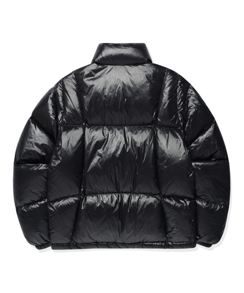 Women's Duckie Glossy Down Short Puffer Black