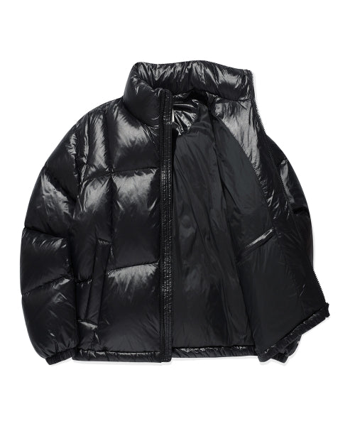 Women's Duckie Glossy Down Short Puffer Black