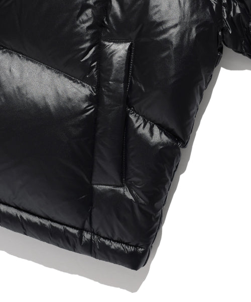 Women's Duckie Glossy Down Short Puffer Black