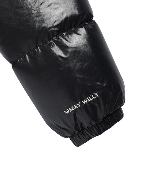 Women's Duckie Glossy Down Short Puffer Black
