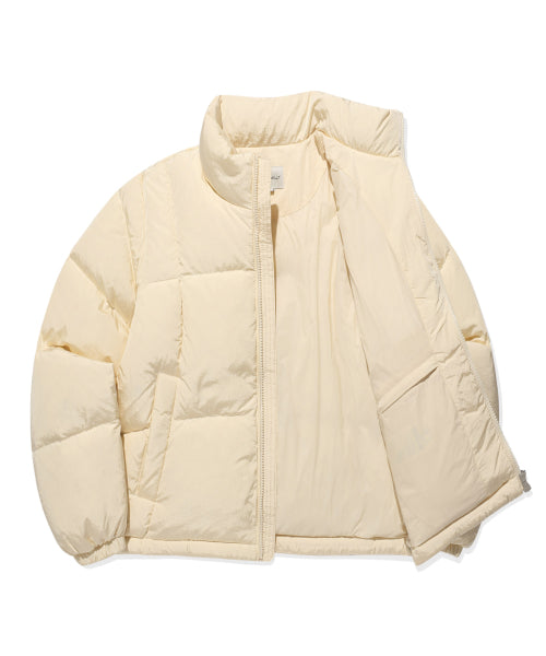 Women's Duckie Glossy Down Short Puffer Yellow