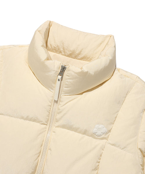 Women's Duckie Glossy Down Short Puffer Yellow